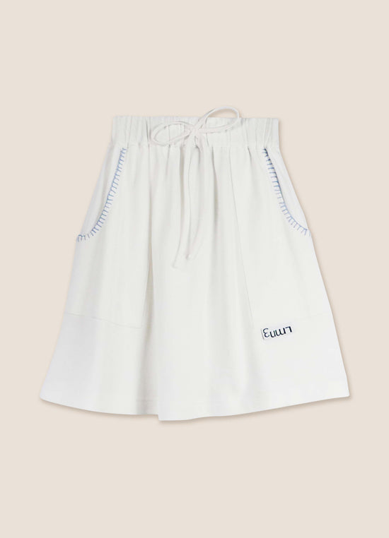 Skirt No. 27 Natural White