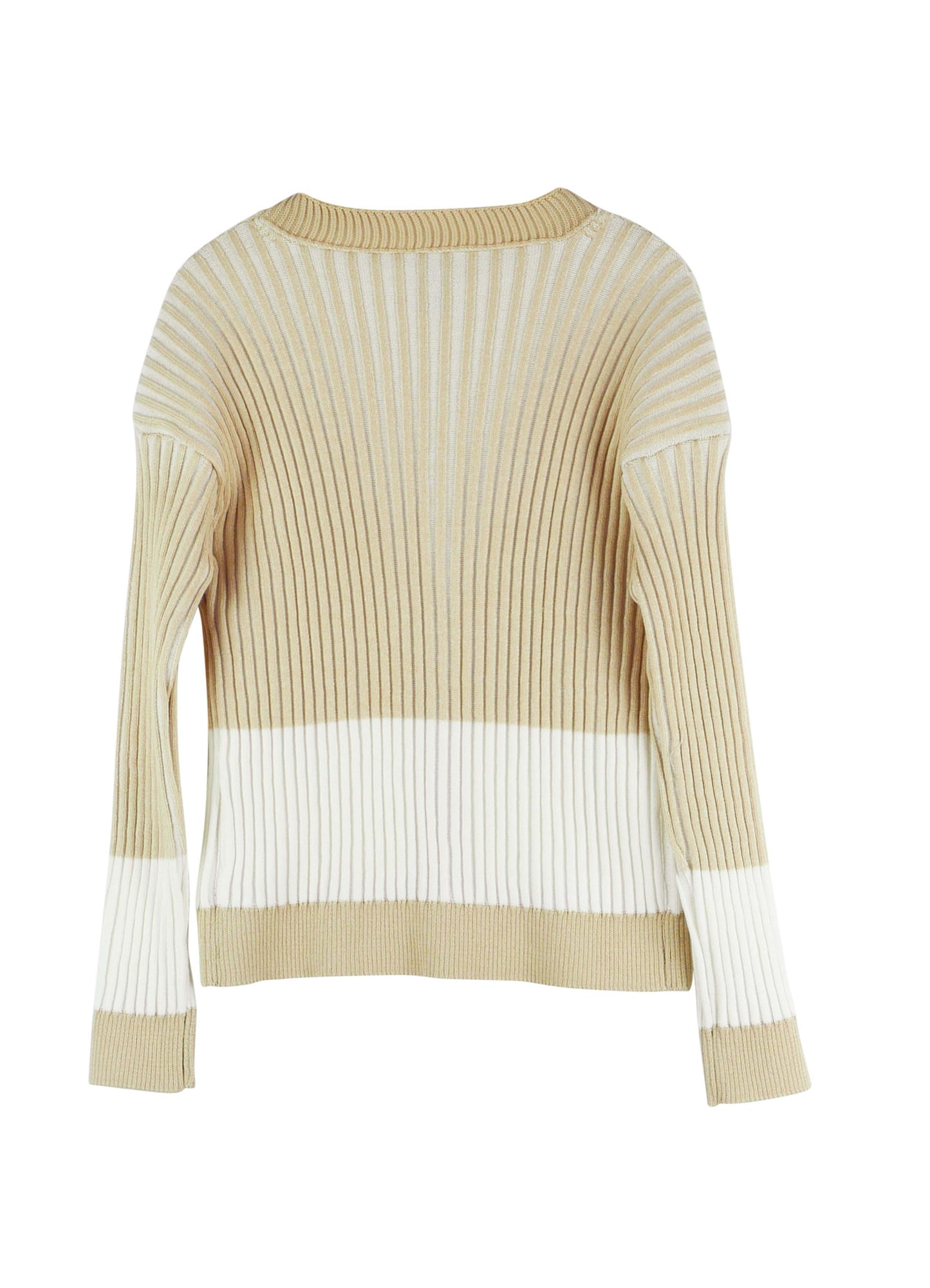 Knitted Cardigan Nr. 18 - Beige-Off White