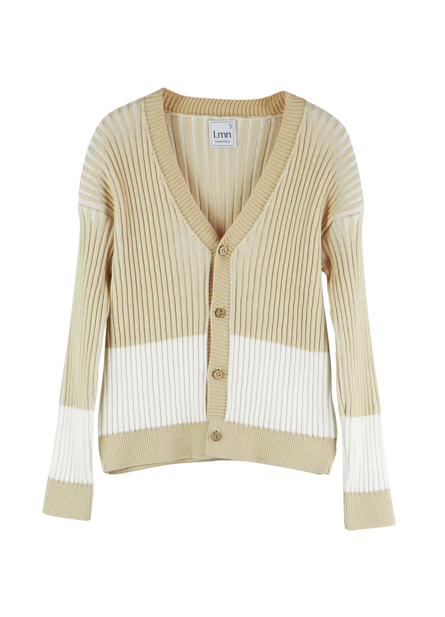 Knitted Cardigan Nr. 18 - Beige-Off White