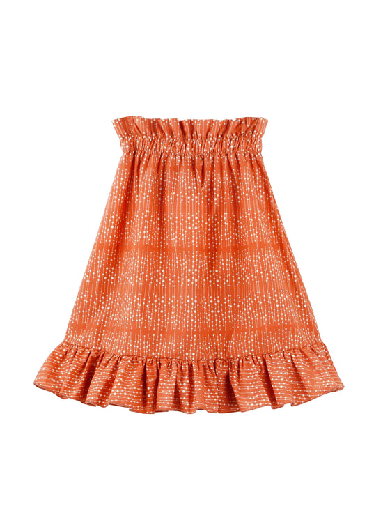 Skirt Nr. 16 - Marbles-Dark Orange