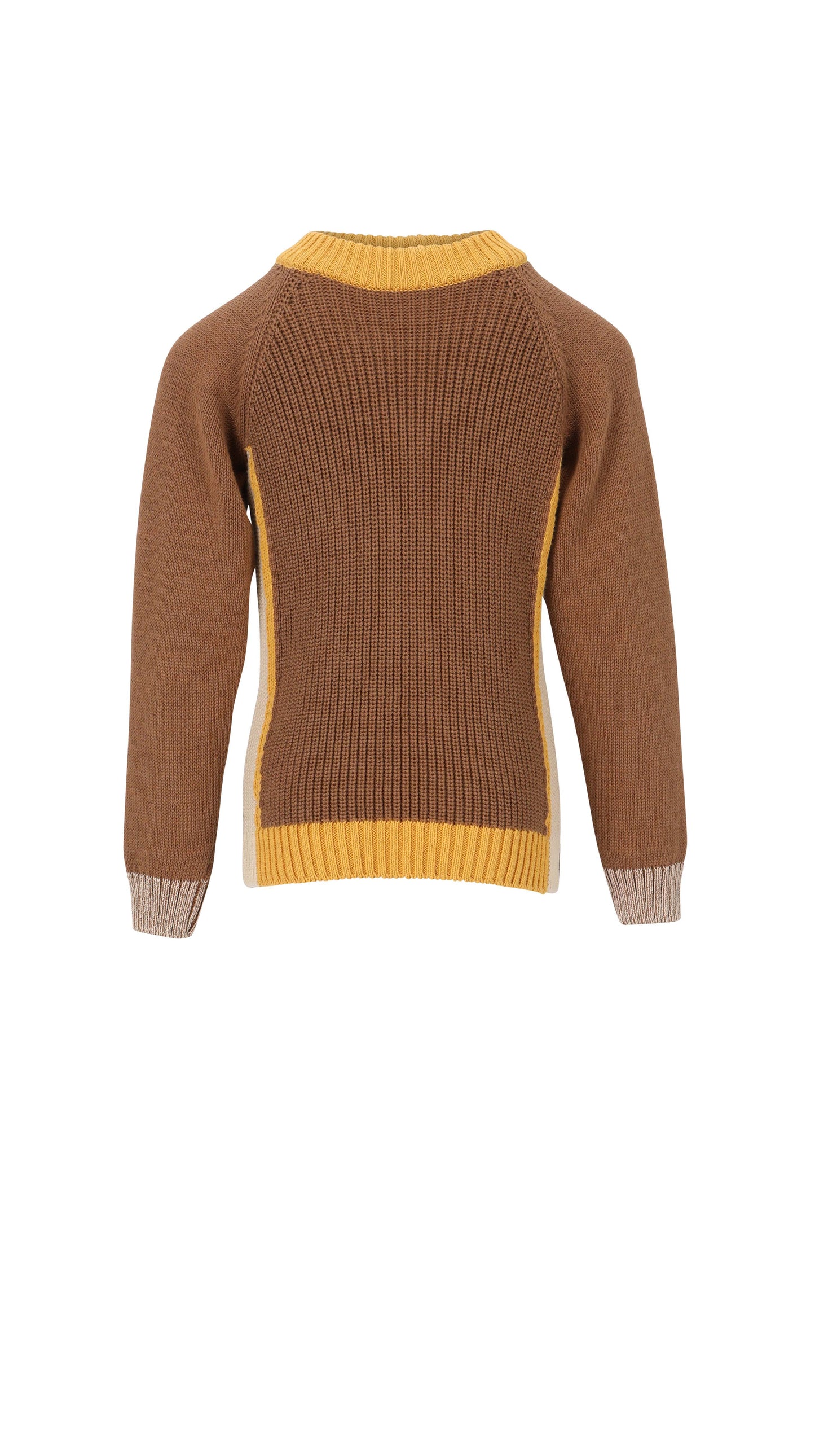 lmn3 kids brown and yellow jumper 14 