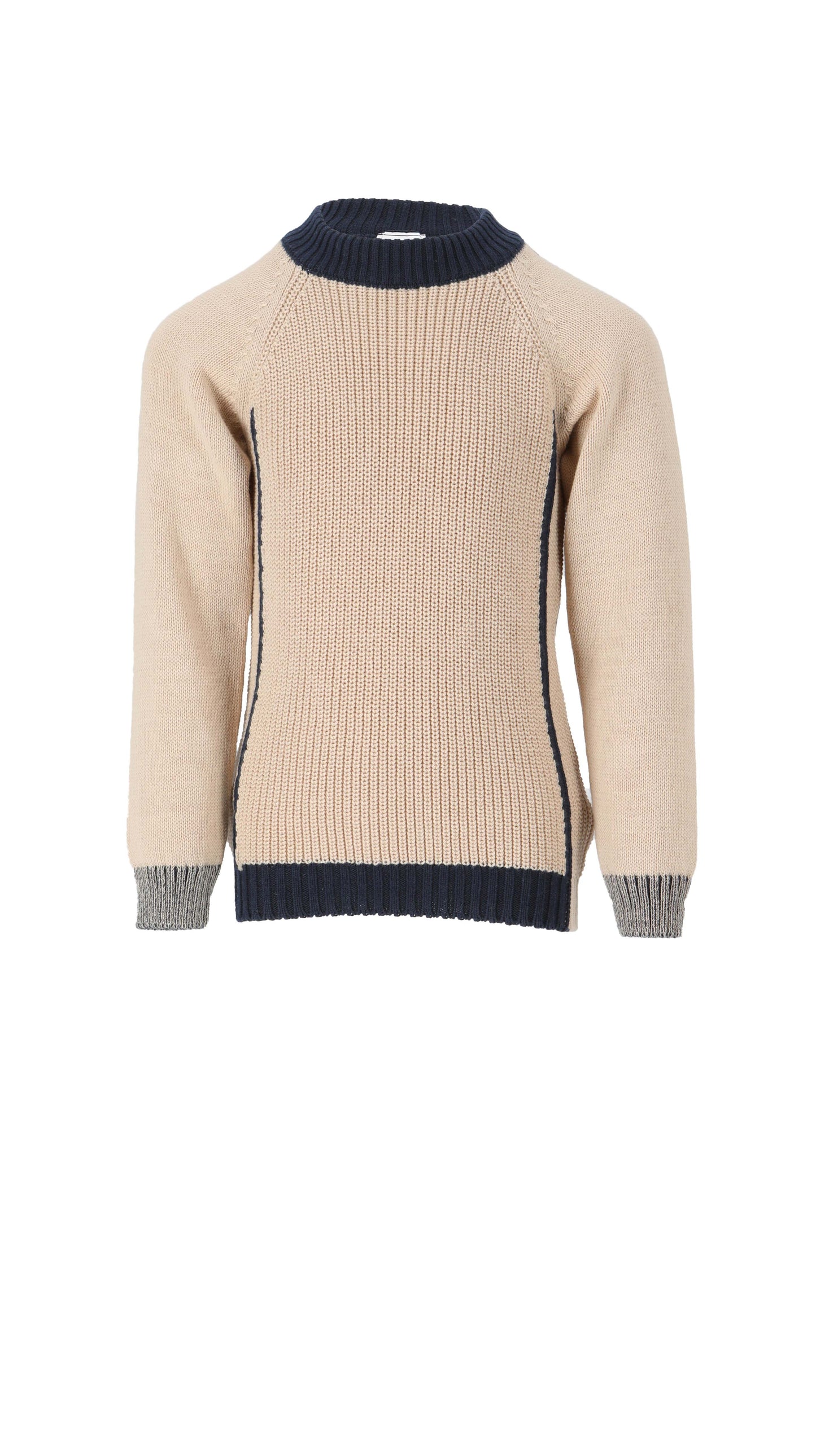 lmn3 kids beige and navy  jumper 14 