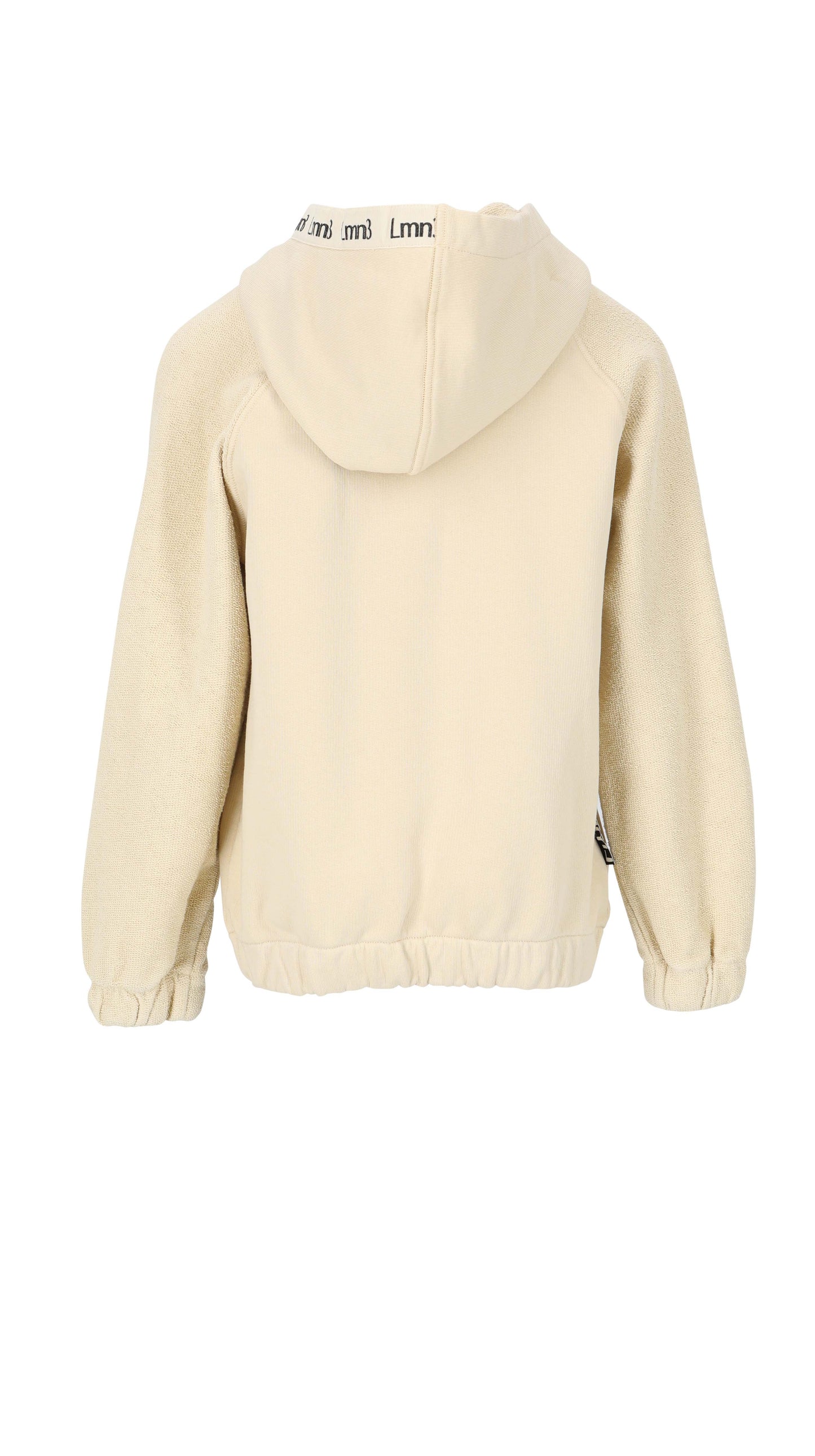  lmn3 kids hoodie in beige color