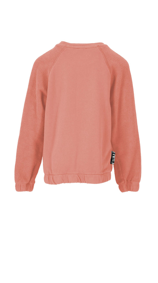 longsleeve lmn3 kids sweatshirt in brick color